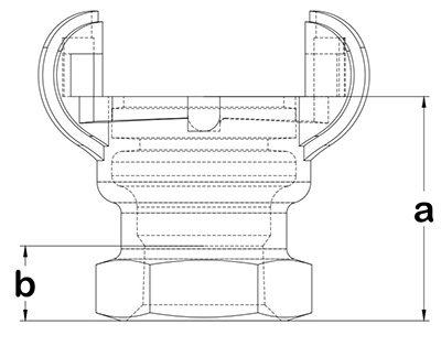 Female End in US type  Female End in US type