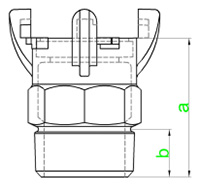 Us Type Four Lug Male