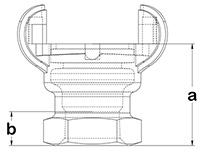  US Type Female NPT End