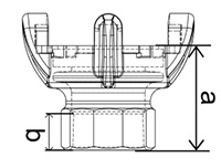 Us Type Four Lug Female