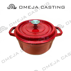 Enameled Cast Iron Soup Pot